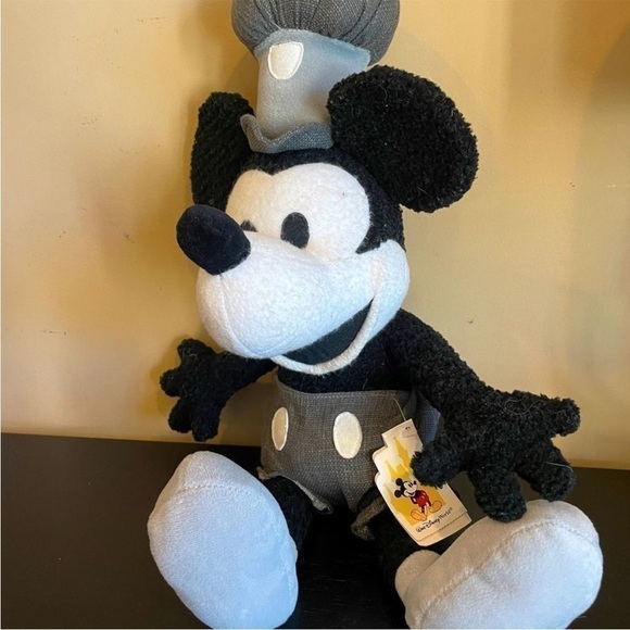 Disney Mickey Mouse Steamboat Willie plush. NWT - Picture 2 of 8